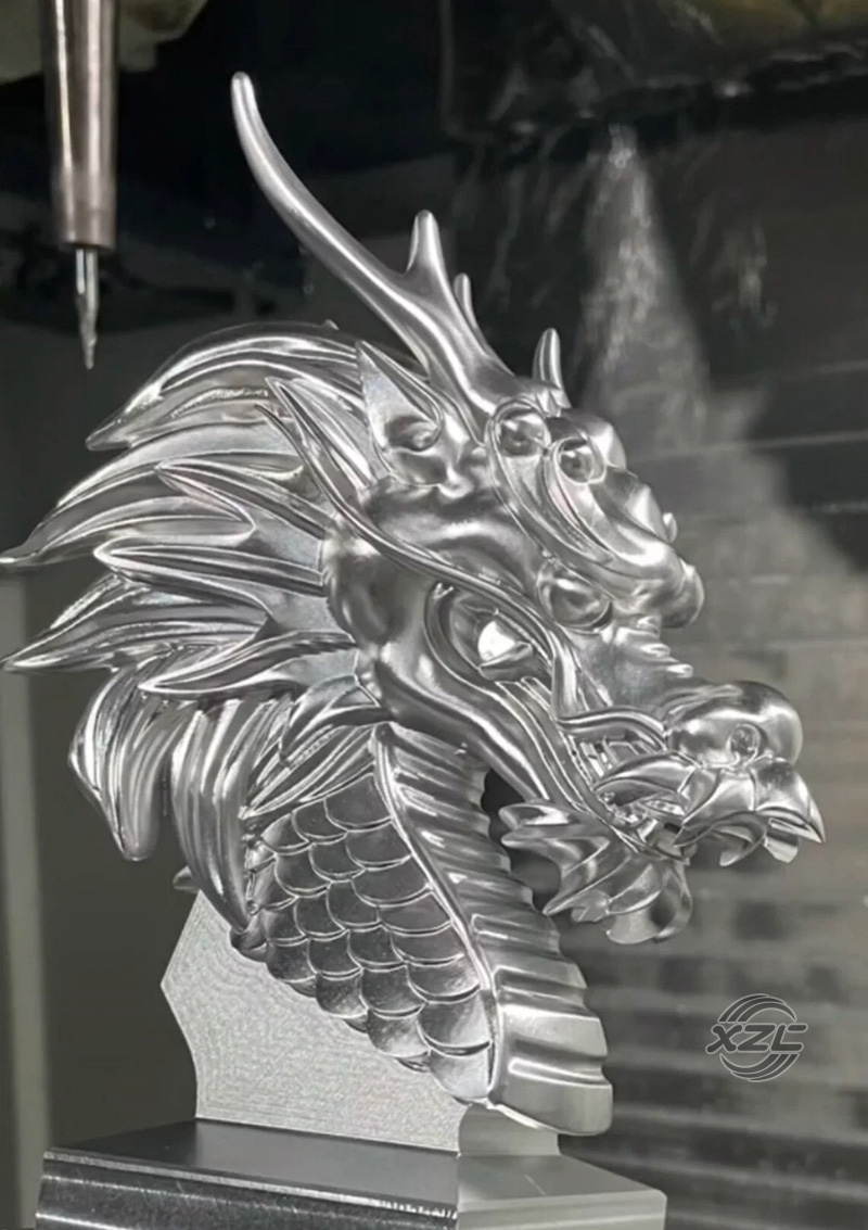 鋁制品雕刻龍頭